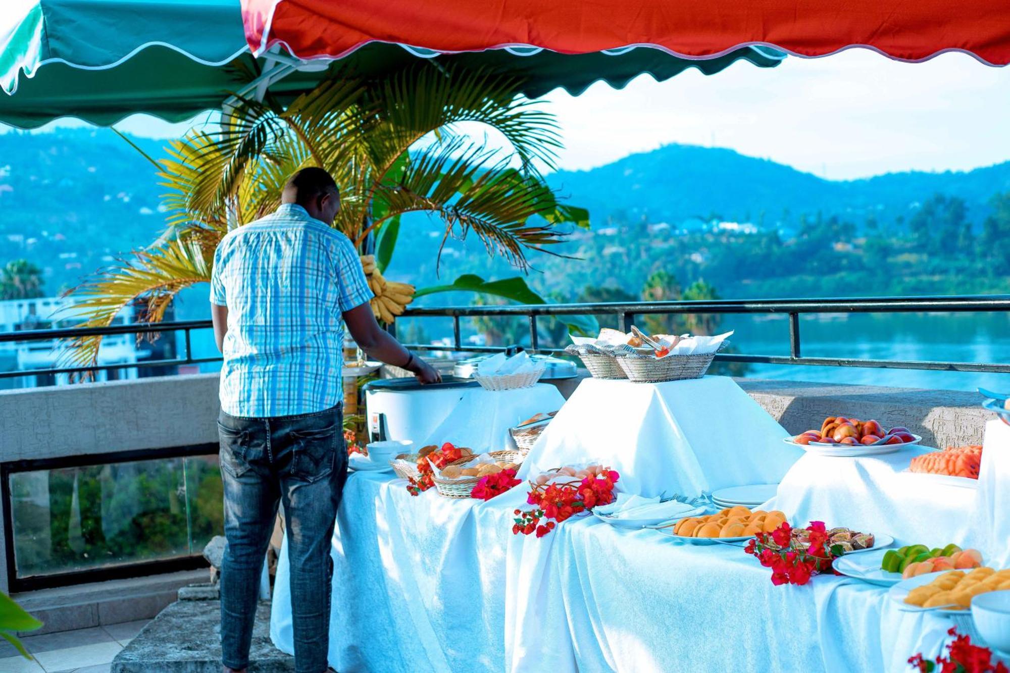 Kivu Hilltop View Resort Gisenyi Exteriör bild