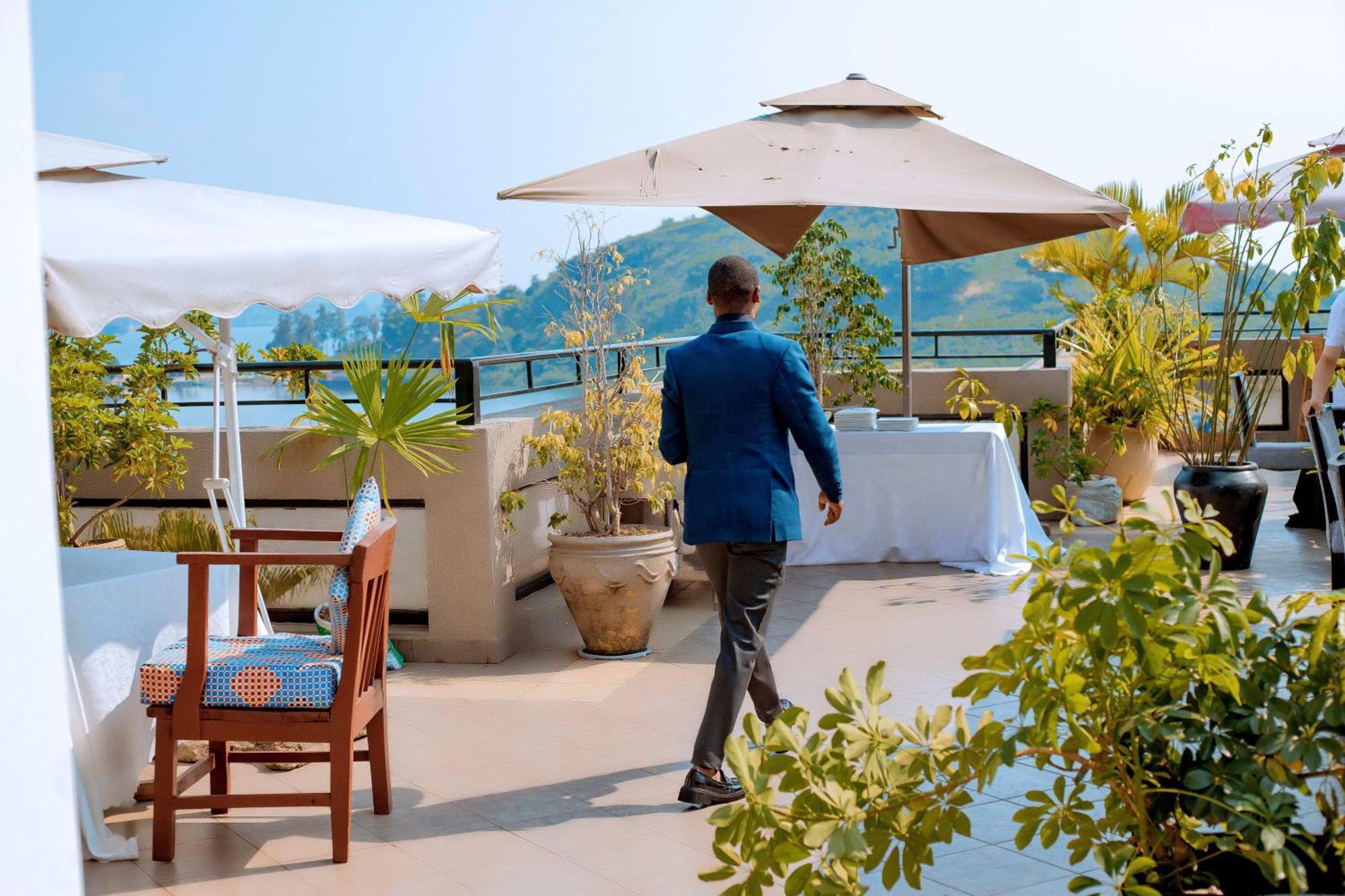 Kivu Hilltop View Resort Gisenyi Exteriör bild